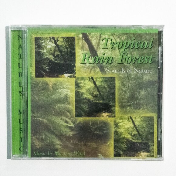 Tropical Rain Forest Sounds Of Nature Music CD - Picture 1 of 3